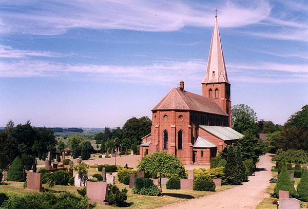 Pictures from Skåne - Sweden - Hyby nya kyrka